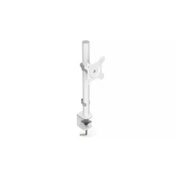 Monitoriaus laikiklis ENDORFY Atlas 27 colių (68,6 cm) ekranams, spaustuvinis tvirtinimas prie stalo, VESA 75x75–100x100, maks. apkrova 8 kg, baltas