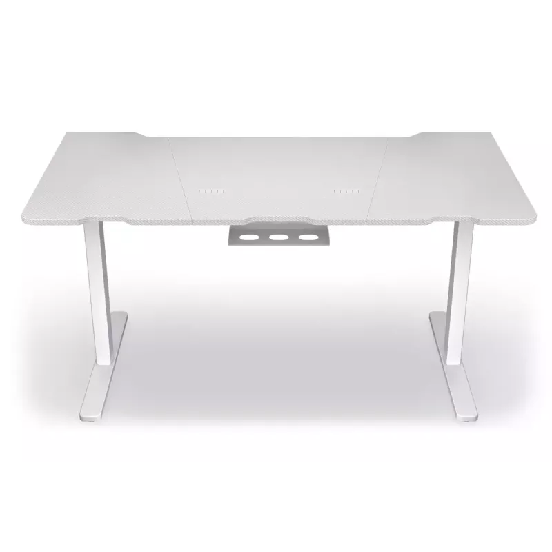 Tiesus stalas ENDORFY Atlas L Electric White 1500x780x720 mm