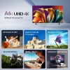 Hisense 50E6NT 127 cm (50 colių) 4K Ultra HD SMART TV Wi-Fi Juodas 300 cd/m²