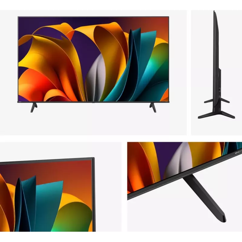 Hisense 50E6NT 127 cm (50 colių) 4K Ultra HD SMART TV Wi-Fi Juodas 300 cd/m²