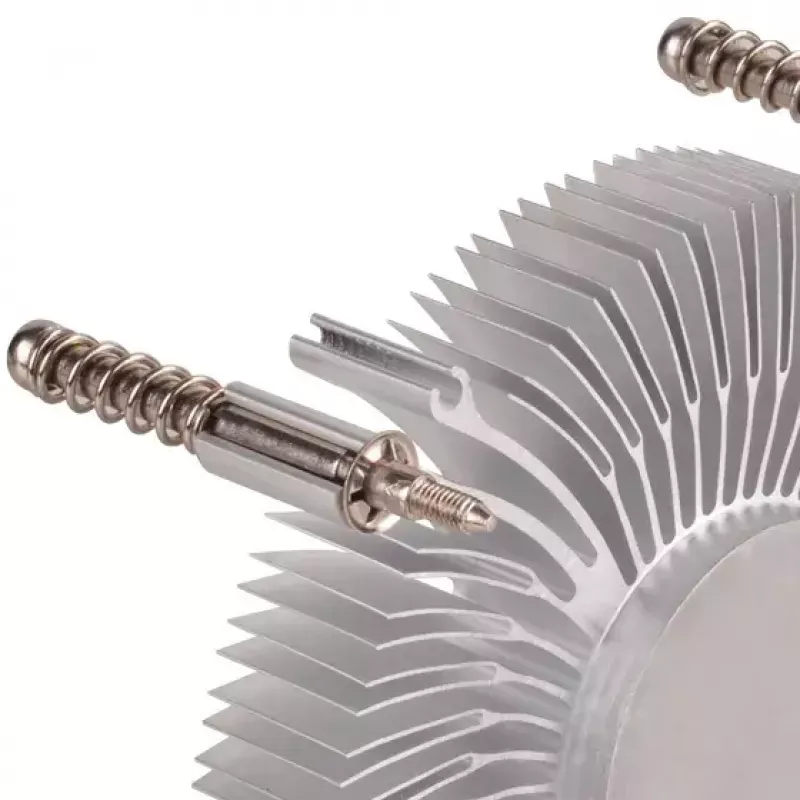 Aušintuvas SilverStone NT09-115X procesoriaus aušintuvas 9,2 cm aliuminis
