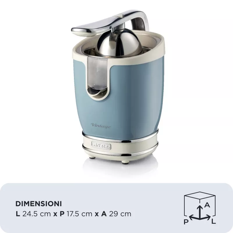 Elektrinė citrusinių vaisių spaudė Ariete 0413/05 0.6L 85W Mėlyna