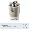 Elektrinė citrusinių vaisių spaudė Ariete 0413/03 0.6L 85W Smėlio spalvos