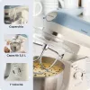 Ariete 1588 Vintage maišytuvas, planetinis maišytuvas duonai, picai, pyragams ir kepiniams, 5,5 L talpa, 7 greičiai, 2400 W, pastelinė mėlyna