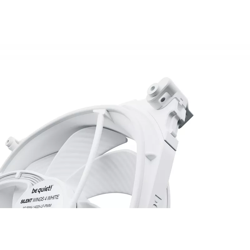 be quiet! SILENT WINGS 4 140mm PWM high-speed White – kompiuterio ventiliatorius 14 cm, 1 vnt.