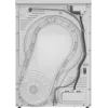 Gorenje DHNA92/DE džiovinimo mašina Laisvai pastatoma Pakrovimas iš priekio 9 kg Balta