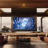 Hisense 85UXNQ 2,16 m (85 colių) 4K Ultra HD išmanusis televizorius su Wi-Fi, juoda/pilka, 700 cd/m²