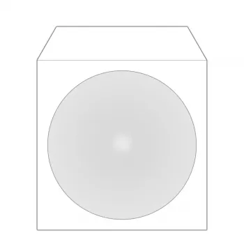 Vokelis optiniams diskams MediaRange BOX62, 1 diskas, baltas