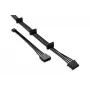 SATA į Molex laidas be quiet! CM-30750 0,7 m