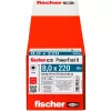 Medienos konstrukcinis varžtas FISCHER PowerFast II 8,0x220 mm įgilinta galvutė TX cinkuotas