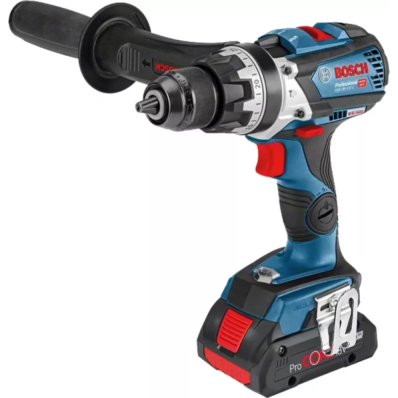 Bosch GSB 18V-110 C akumuliatorinis gręžtuvas-suktuvas 2100 RPM 1,9 kg juodas, mėlynas