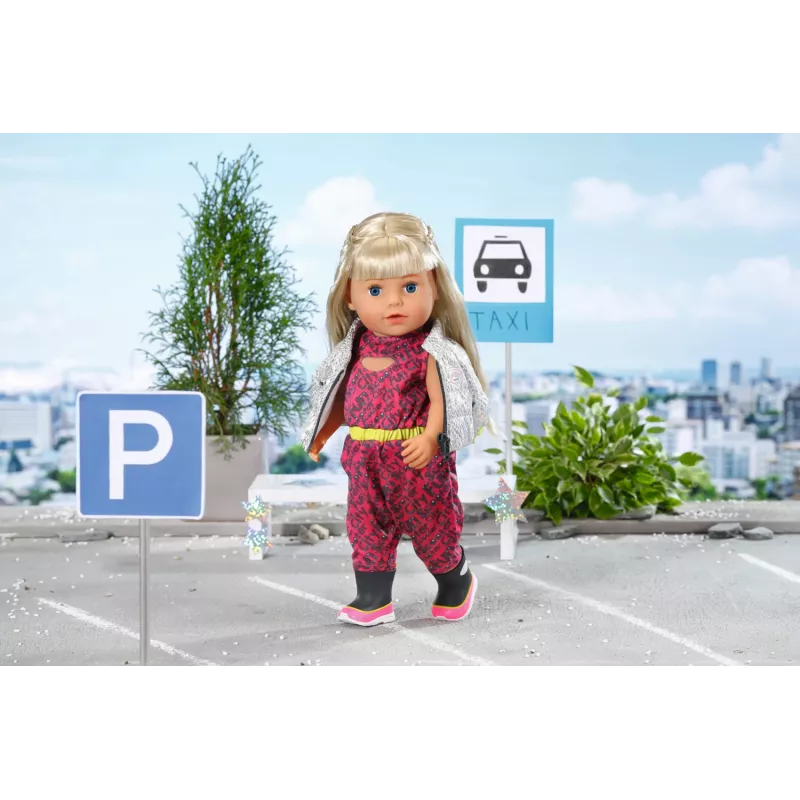 BABY born City Deluxe Scooter Combo – paspirtukas lėlei