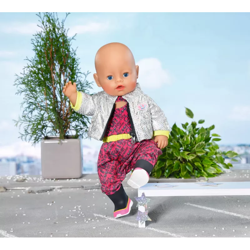 BABY born City Deluxe Scooter Combo – paspirtukas lėlei