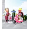 BABY born City Deluxe Scooter Combo – paspirtukas lėlei