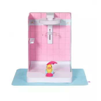 Lėlės vonios kambarys BABY born Bath Walk in Shower, rekomenduojamas amžius nuo 3 metų