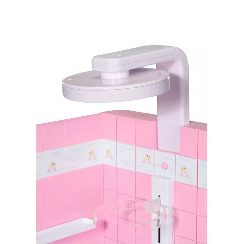 Lėlės vonios kambarys BABY born Bath Walk in Shower, rekomenduojamas amžius nuo 3 metų
