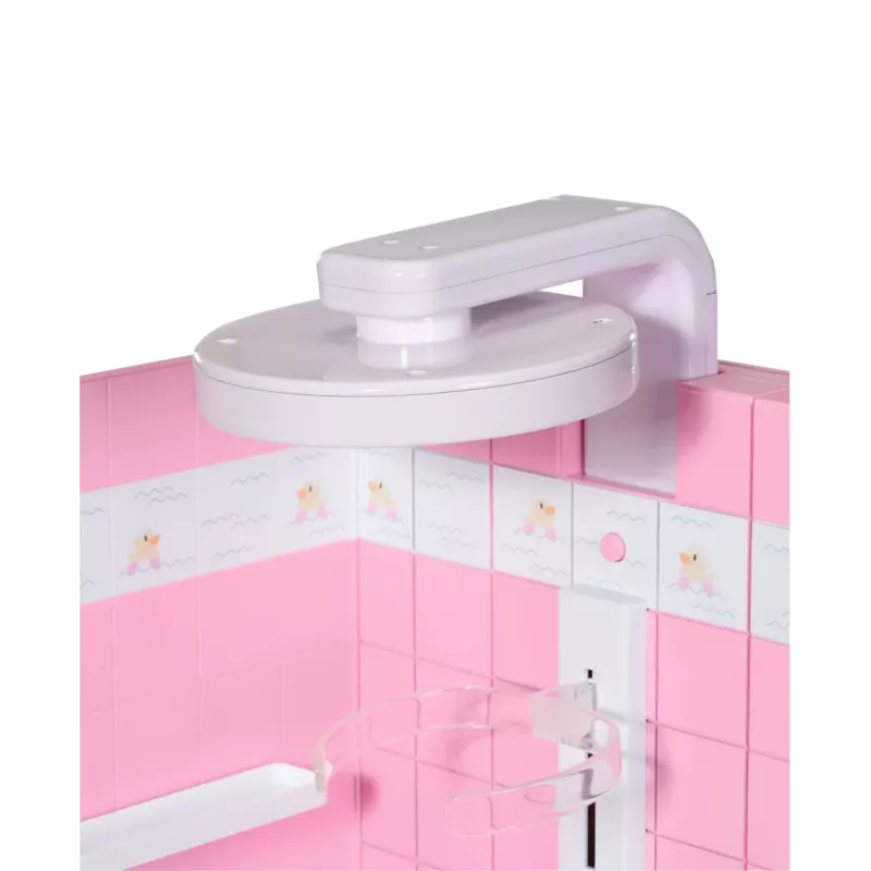 Lėlės vonios kambarys BABY born Bath Walk in Shower, rekomenduojamas amžius nuo 3 metų