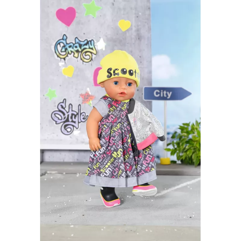 Lėlių drabužių rinkinys BABY born City Deluxe Style nuo 3 metų 180 g