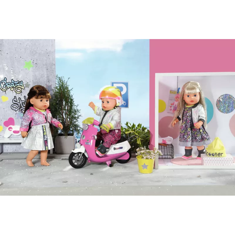 Lėlių drabužių rinkinys BABY born City Deluxe Style nuo 3 metų 180 g