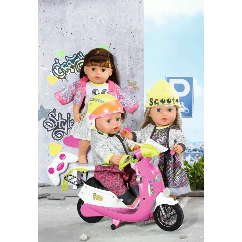 Lėlių drabužių rinkinys BABY born City Deluxe Style nuo 3 metų 180 g