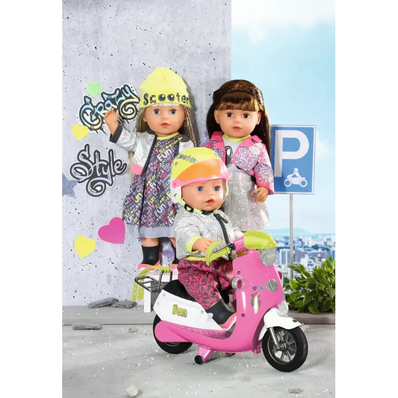 Lėlių drabužių rinkinys BABY born City Deluxe Style nuo 3 metų 180 g