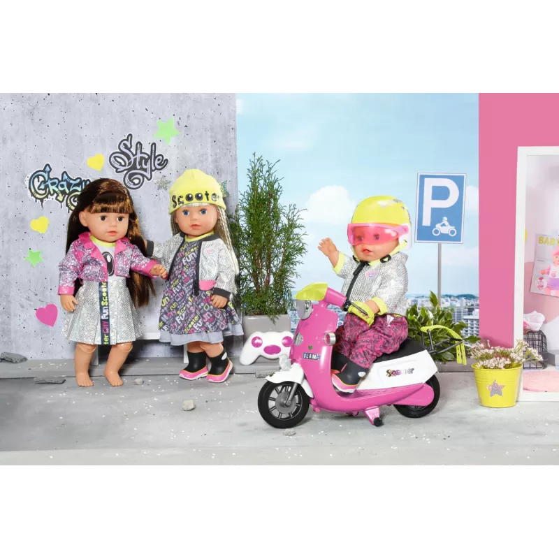 Lėlių drabužių rinkinys BABY born City Deluxe Style nuo 3 metų 180 g