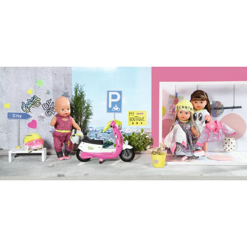Lėlių drabužių rinkinys BABY born City Deluxe Style nuo 3 metų 180 g