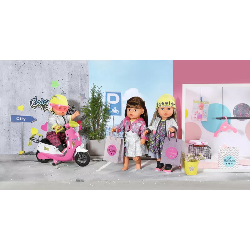 Lėlių drabužių rinkinys BABY born City Deluxe Style nuo 3 metų 180 g