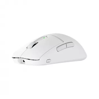 Turtle Beach Burst II Air White – 2,4 GHz belaidė žaidimų pelė: 47 g itin lengvas svoris, optiniai jungikliai, 26K DPI optinis jutiklis, Bluetooth, 120 h baterija