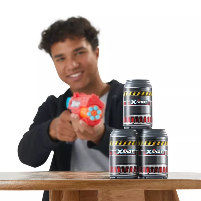 Žaislinis šaudyklė ZURU XSHOT Excel Reflex 6 Blaster 12 strėlių įvairiaspalvis