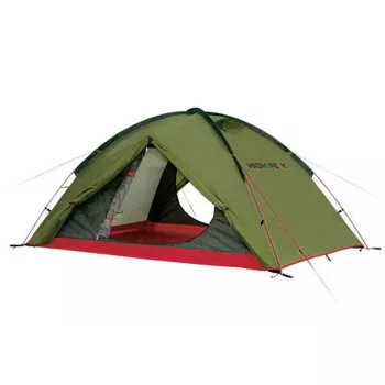 Palapinė High Peak Woodpecker 3 – 3 vietų, žaliai raudona, modelis N0802