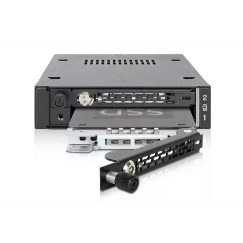 Dviejų diskų dėklas Icy Dock MB492SKL-B 2.5 inch SATA/SAS 6Gbps