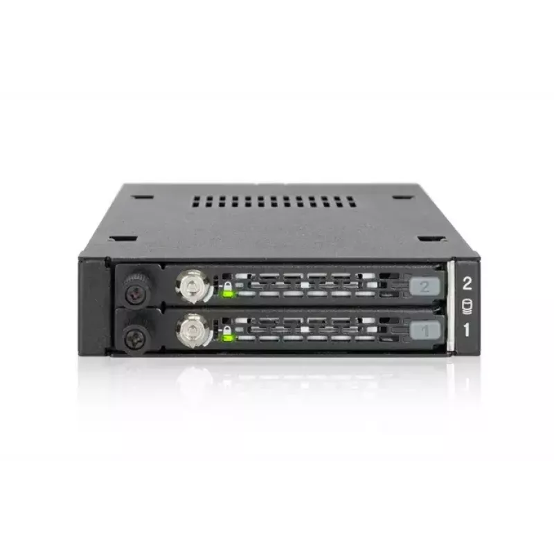 Dviejų diskų dėklas Icy Dock MB492SKL-B 2.5 inch SATA/SAS 6Gbps