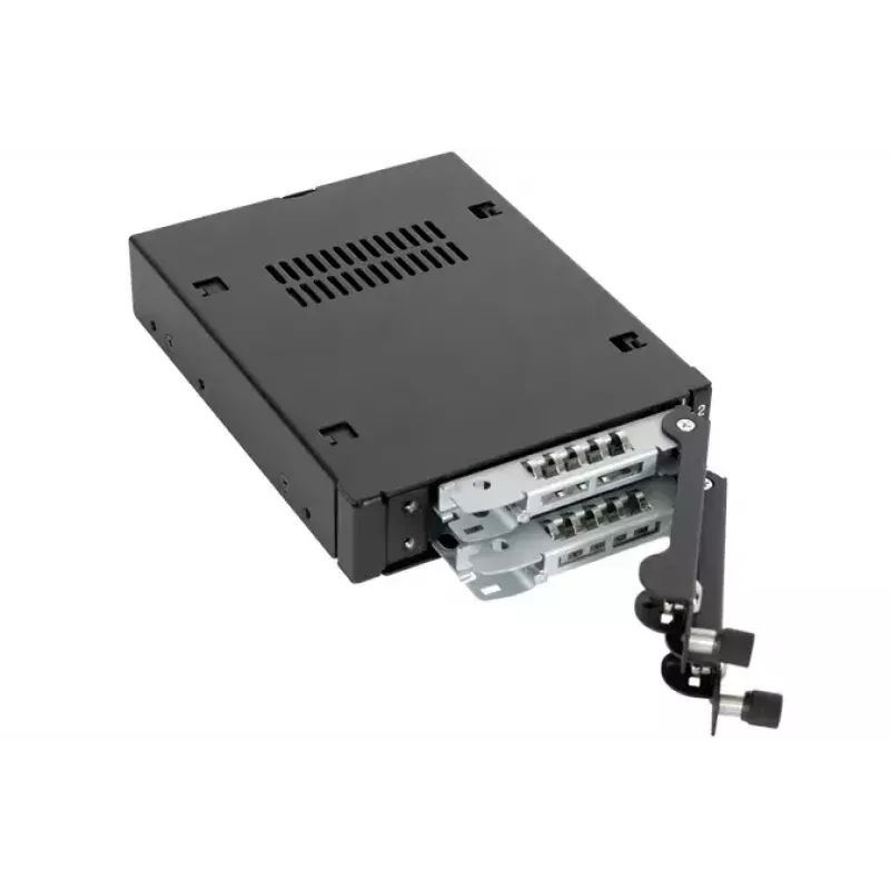 Dviejų diskų dėklas Icy Dock MB492SKL-B 2.5 inch SATA/SAS 6Gbps