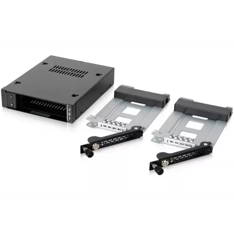 Dviejų diskų dėklas Icy Dock MB492SKL-B 2.5 inch SATA/SAS 6Gbps