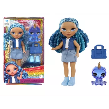 Rainbow High Littles Lėlė – Safyras (Mėlyna), Mados lėlė, Moteriška, 4+ metai, Berniukas/Mergaitė, Įvairiaspalvė
