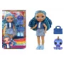 Rainbow High Littles Lėlė – Safyras (Mėlyna), Mados lėlė, Moteriška, 4+ metai, Berniukas/Mergaitė, Įvairiaspalvė
