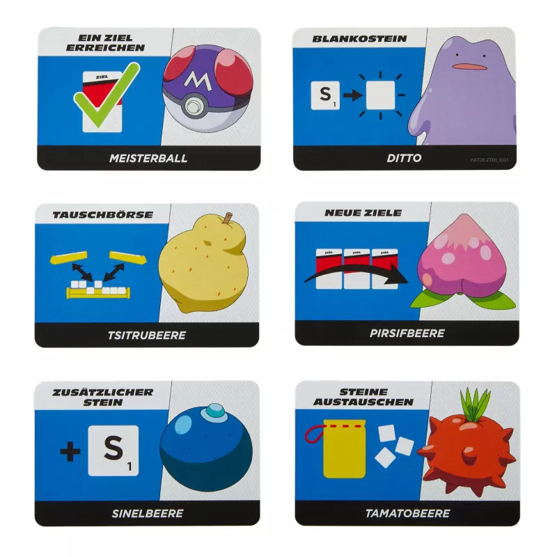 Stalo žaidimas Scrabble Pokémon, klasikinis šeimos žodžių žaidimas su dviem žaidimo būdais 2-4 žaidėjams, vokiškas leidimas