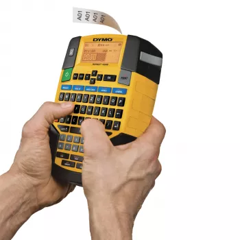 DYMO RHINO 4200 nešiojamas etikečių spausdintuvas pramonei | QWERTZ klaviatūra ir sparčiųjų klavišų funkcijos