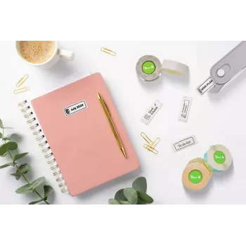Pakaitiniai termo ritinėliai PEACH PE-110 – 3 vnt., spalvos juoda/ciano/geltona