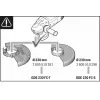 Dulkių nusiurbimo sistema Bosch GDE 230 FC-S Professional