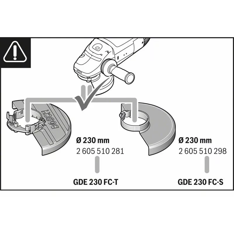 Dulkių nusiurbimo sistema Bosch GDE 230 FC-S Professional