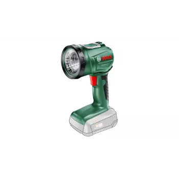 Bosch UniversalLamp 18 juoda, žalia LED nešiojama darbinė lempa
