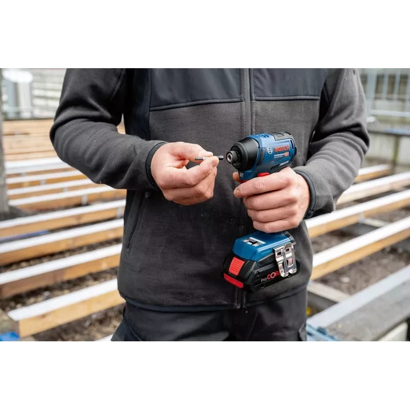 Bosch GDR 18V-220 C Professional akumuliatorinis suktuvas 3400 RPM 1 kg mėlynas