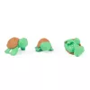 Kinetic Sand Project Planet Turtle Beach 14oz žaidimo smėlis, įrankiai ir formelės, tvarūs sensoriniai žaislai vaikams