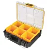 Dėžė įrankiams DeWALT ToughSystem 2.0 Juoda Peršviečiama Geltona 6 Kišenės