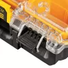 Dėžė įrankiams DeWALT ToughSystem 2.0 Juoda Peršviečiama Geltona 6 Kišenės