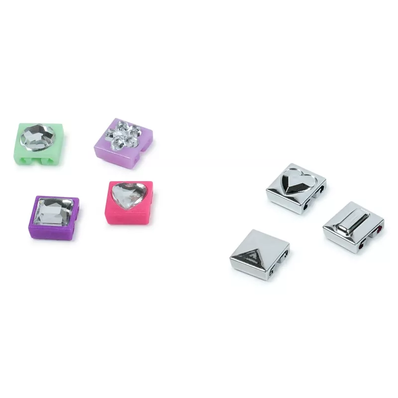 Cool Maker PopStyle papildymo rinkinys apyrankėms, daugiau nei 50 karoliukų, 3 apyrankės