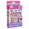 Cool Maker PopStyle papildymo rinkinys apyrankėms, daugiau nei 50 karoliukų, 3 apyrankės