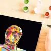 Piešimo rinkinys Ravensburger CreArt Star Wars C-3PO – drobės piešimo rinkinys figūrėlės kūrimui